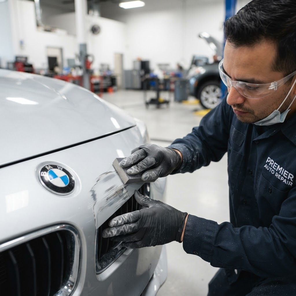Bumper Scuff Repair training